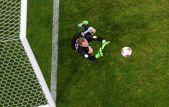 Football. 2017 FIFA Confederations Cup. Germany vs. Mexico