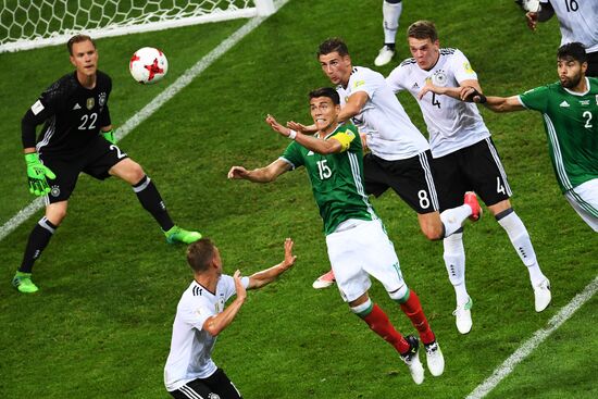 Football. 2017 FIFA Confederations Cup. Germany vs. Mexico