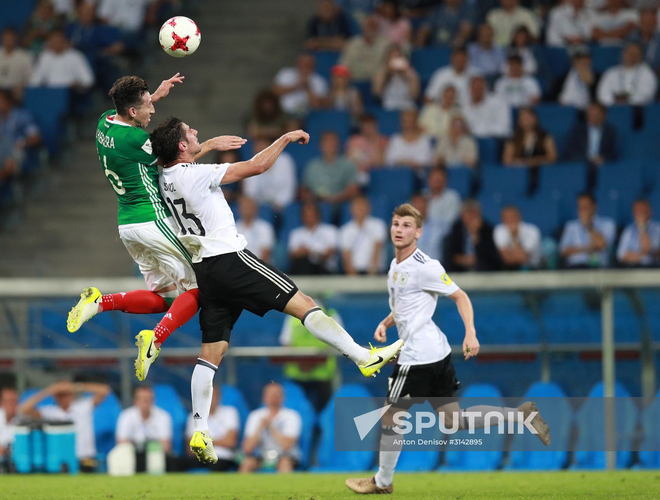 Football. 2017 FIFA Confederations Cup. Germany vs. Mexico
