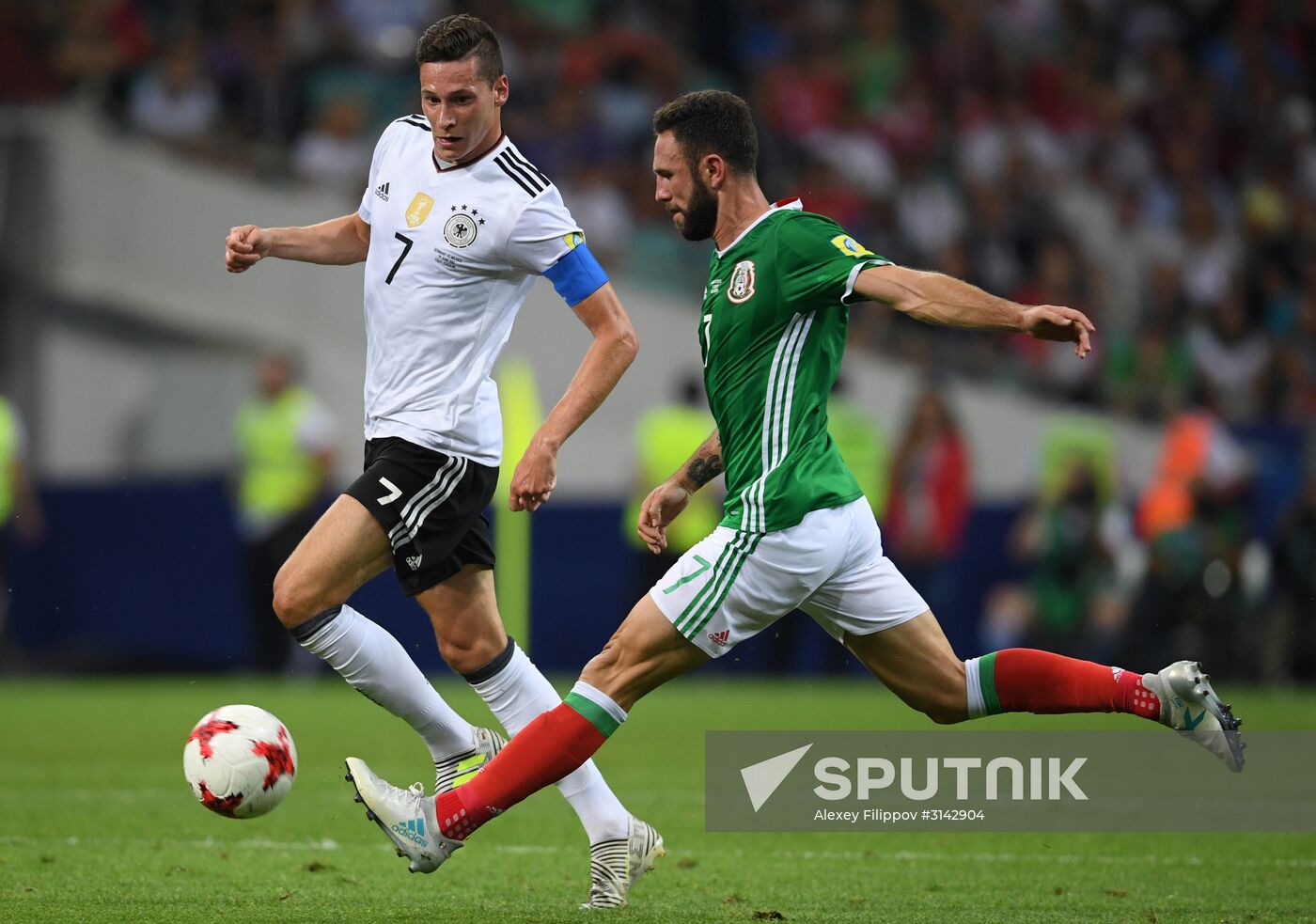 Football. 2017 FIFA Confederations Cup. Germany vs. Mexico