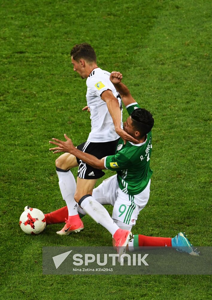 Football. 2017 FIFA Confederations Cup. Germany vs. Mexico