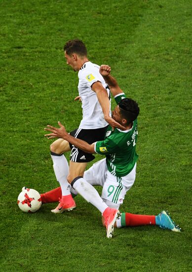 Football. 2017 FIFA Confederations Cup. Germany vs. Mexico