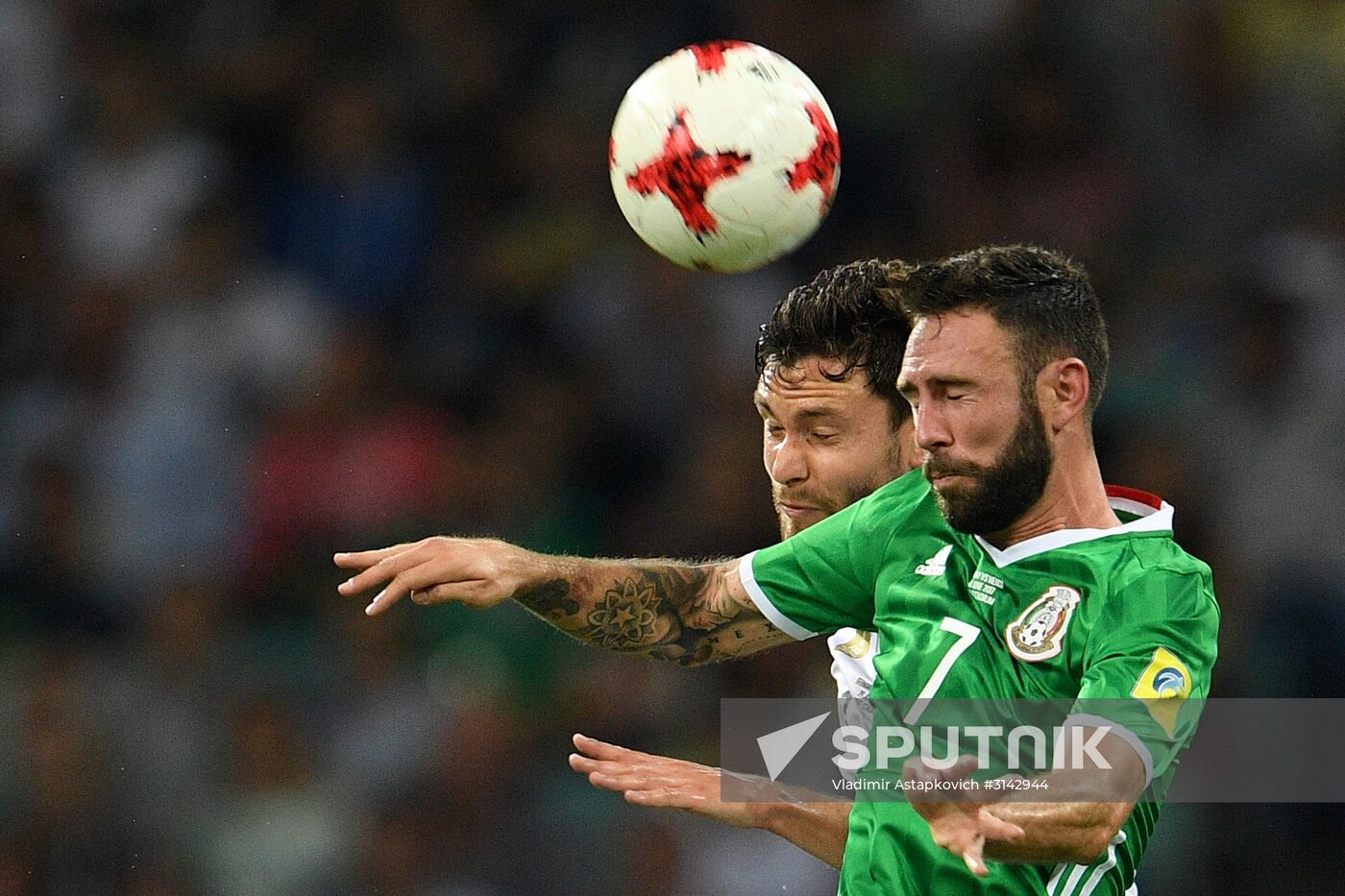 Football. 2017 FIFA Confederations Cup. Germany vs. Mexico
