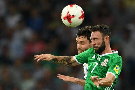 Football. 2017 FIFA Confederations Cup. Germany vs. Mexico