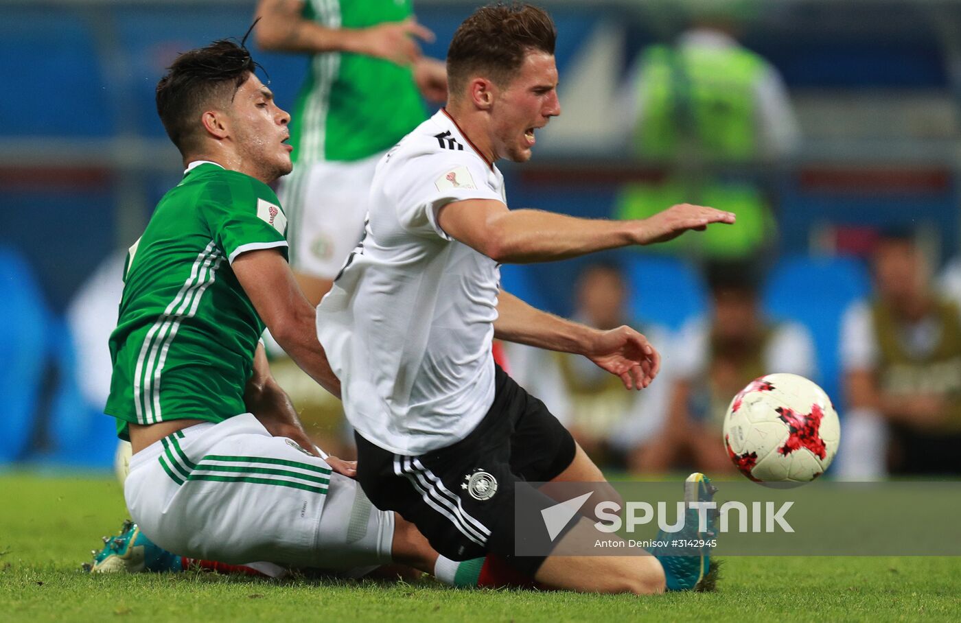 Football. 2017 FIFA Confederations Cup. Germany vs. Mexico