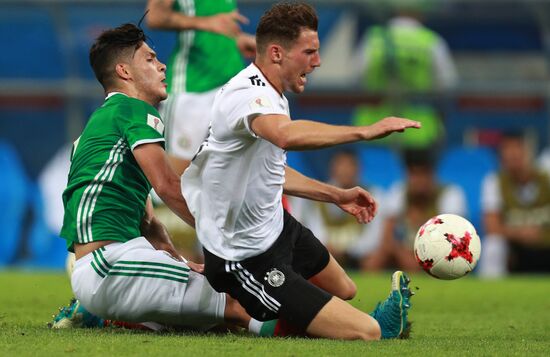 Football. 2017 FIFA Confederations Cup. Germany vs. Mexico