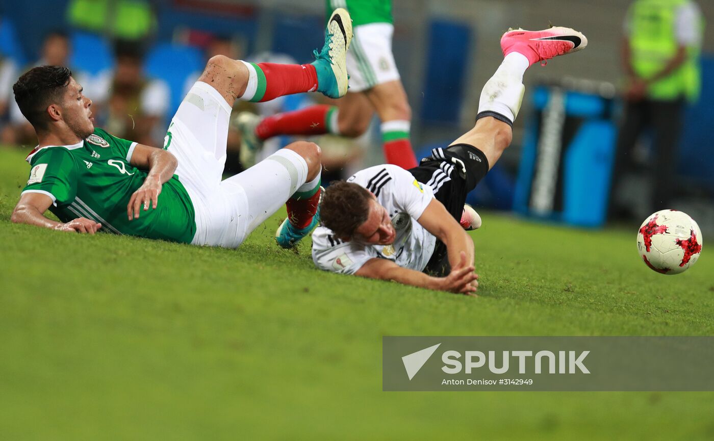 Football. 2017 FIFA Confederations Cup. Germany vs. Mexico