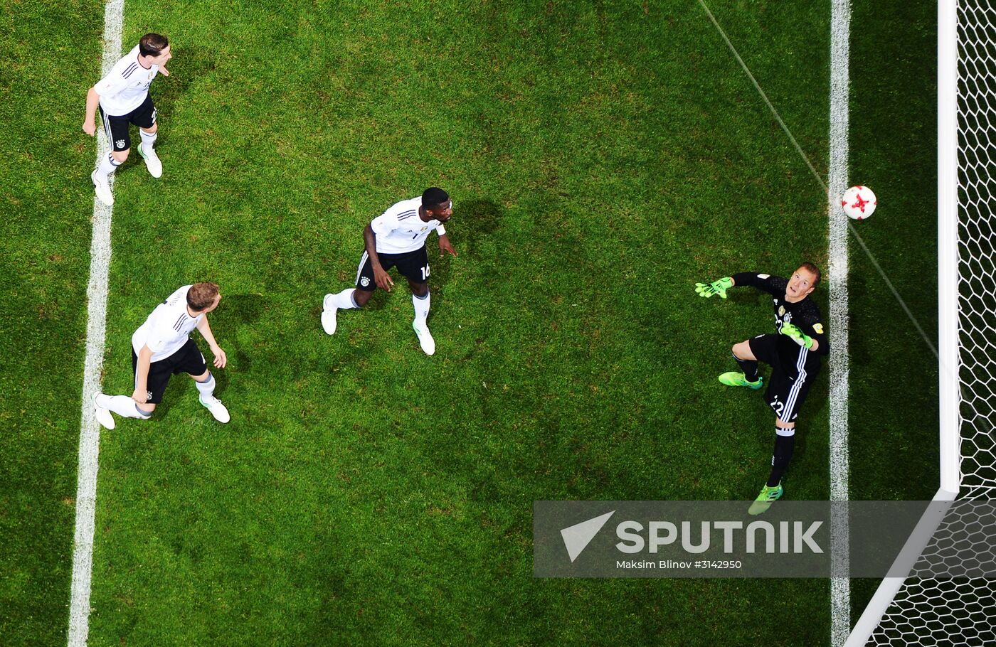 Football. 2017 FIFA Confederations Cup. Germany vs. Mexico