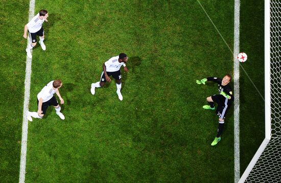 Football. 2017 FIFA Confederations Cup. Germany vs. Mexico