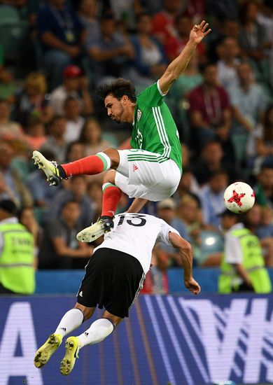 Football. 2017 FIFA Confederations Cup. Germany vs. Mexico