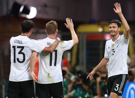 Football. 2017 FIFA Confederations Cup. Germany vs. Mexico