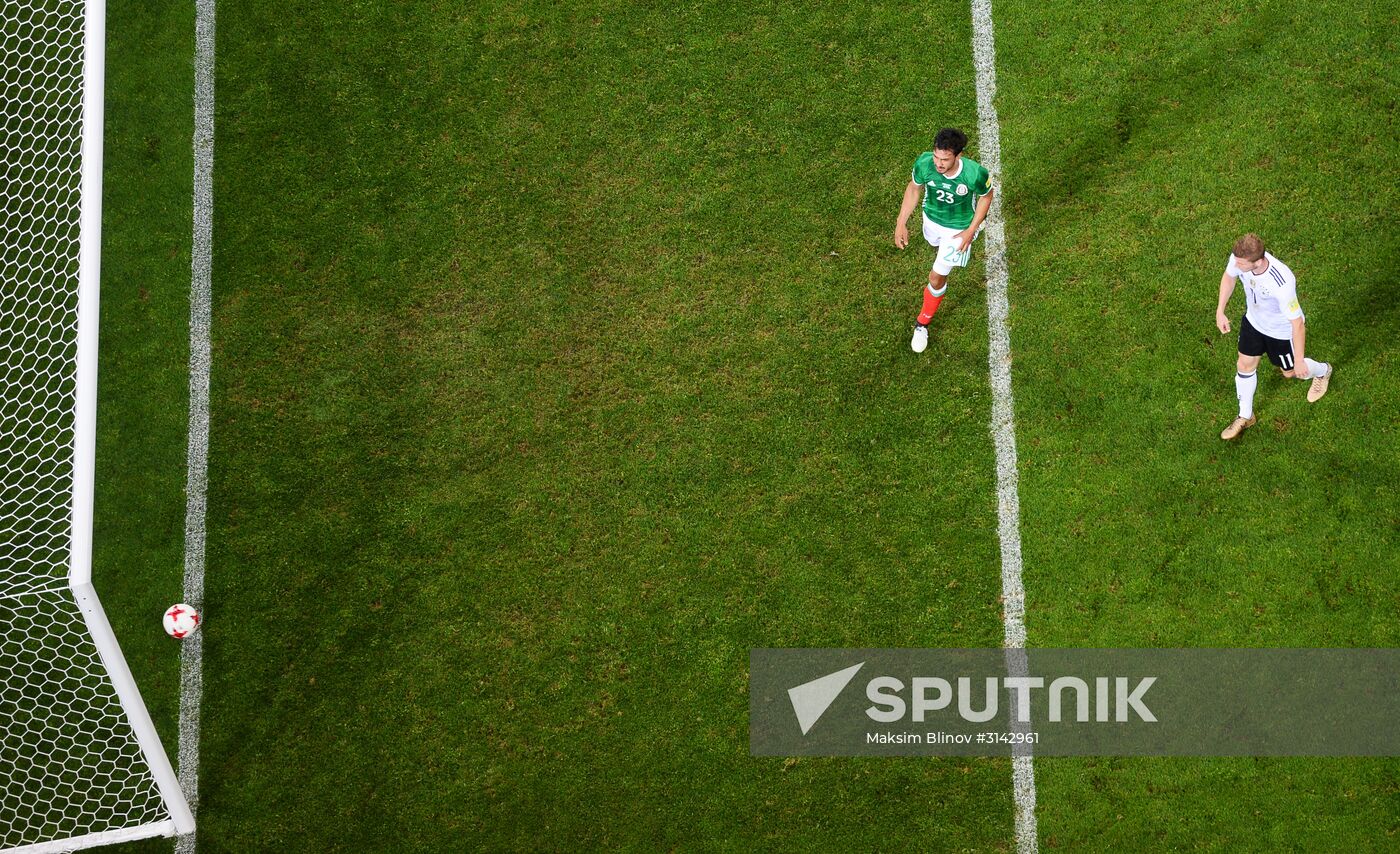 Football. 2017 FIFA Confederations Cup. Germany vs. Mexico