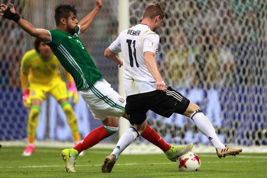 Football. 2017 FIFA Confederations Cup. Germany vs. Mexico