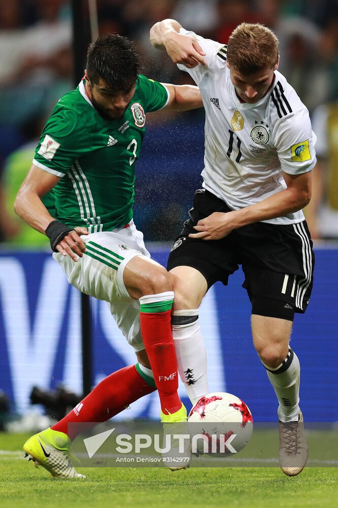 Football. 2017 FIFA Confederations Cup. Germany vs. Mexico