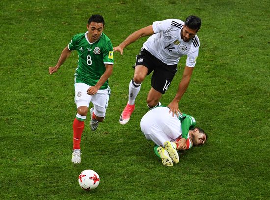 Football. 2017 FIFA Confederations Cup. Germany vs. Mexico