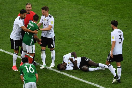 Football. 2017 FIFA Confederations Cup. Germany vs. Mexico