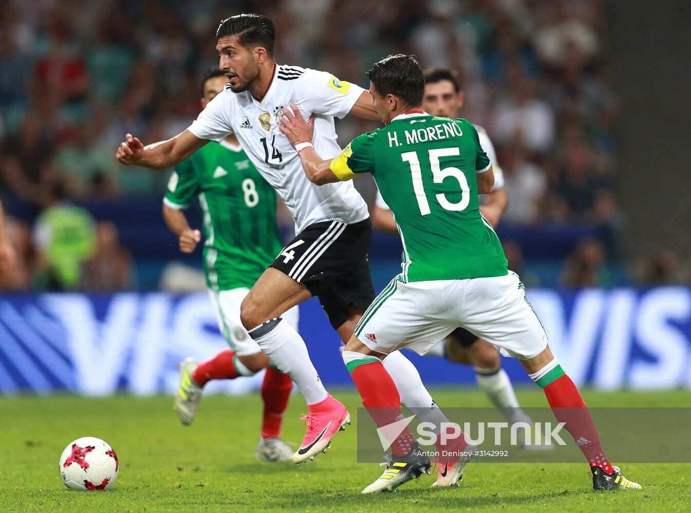 Football. 2017 FIFA Confederations Cup. Germany vs. Mexico