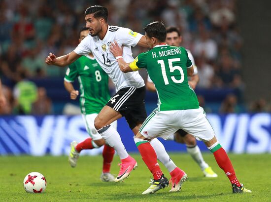 Football. 2017 FIFA Confederations Cup. Germany vs. Mexico