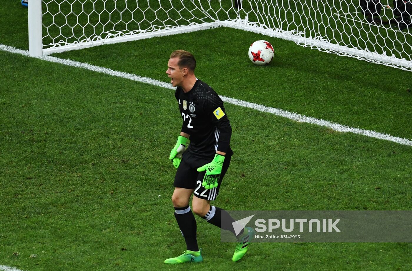 Football. 2017 FIFA Confederations Cup. Germany vs. Mexico