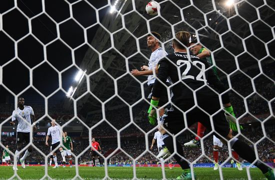 Football. 2017 FIFA Confederations Cup. Germany vs. Mexico