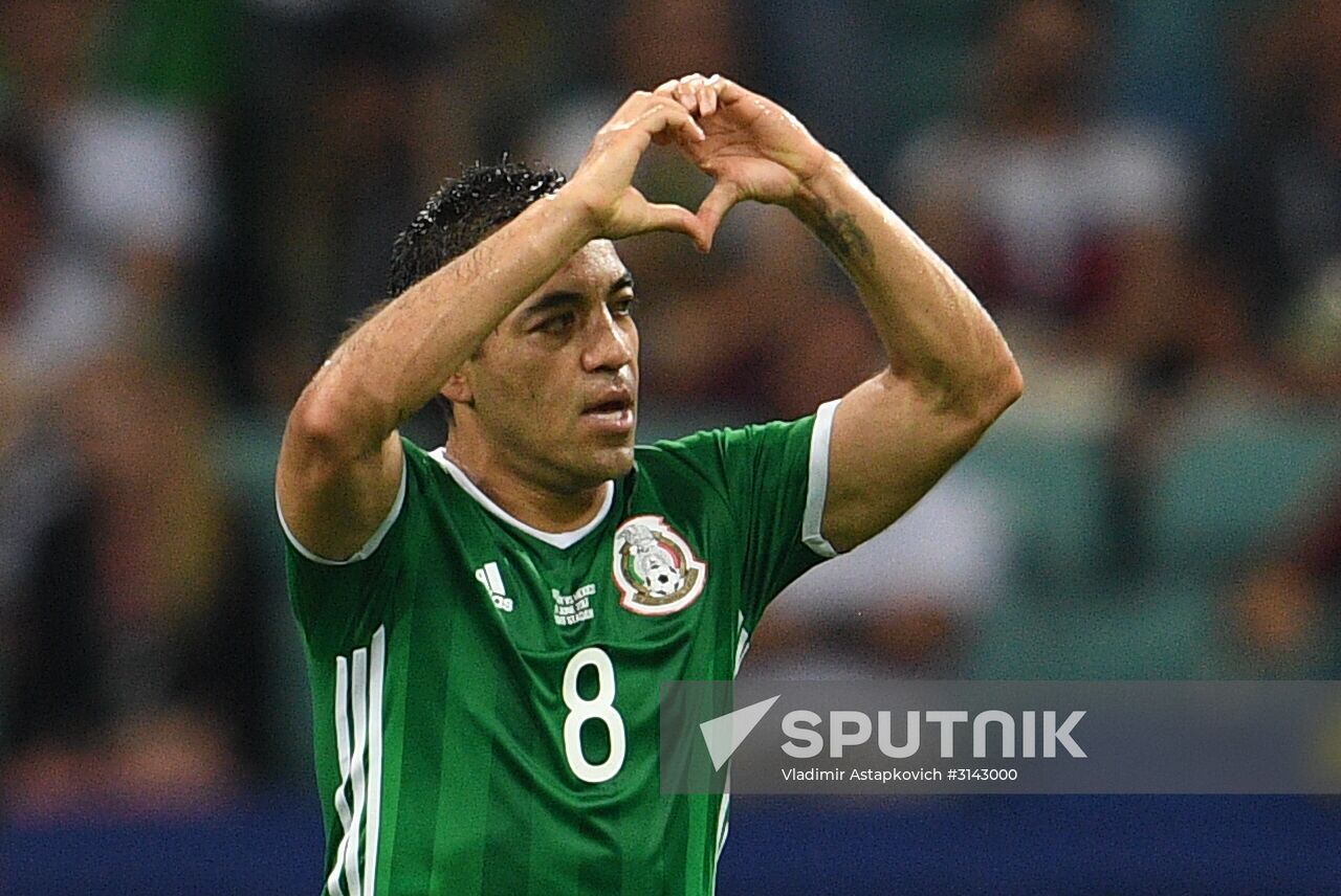 Football. 2017 FIFA Confederations Cup. Germany vs. Mexico