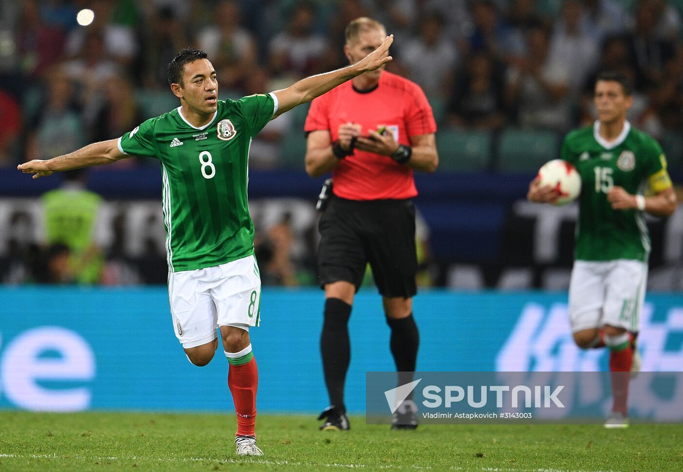 Football. 2017 FIFA Confederations Cup. Germany vs. Mexico