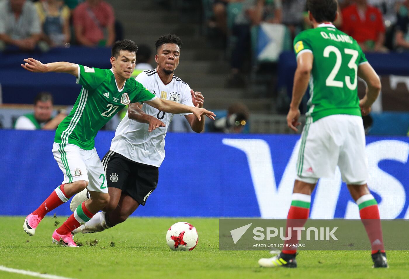 Football. 2017 FIFA Confederations Cup. Germany vs. Mexico