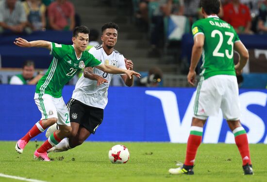 Football. 2017 FIFA Confederations Cup. Germany vs. Mexico