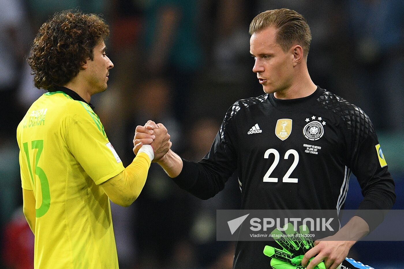 Football. 2017 FIFA Confederations Cup. Germany vs. Mexico