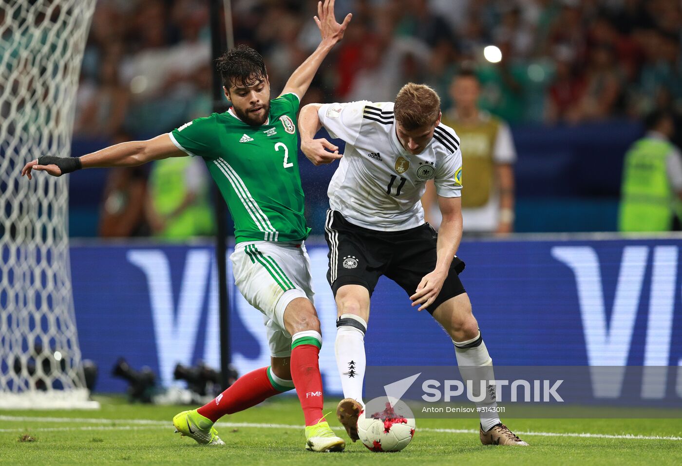 Football. 2017 FIFA Confederations Cup. Germany vs. Mexico