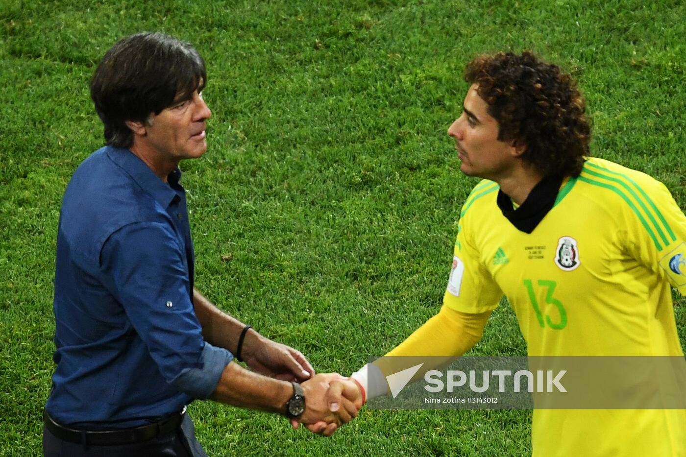 Football. 2017 FIFA Confederations Cup. Germany vs. Mexico