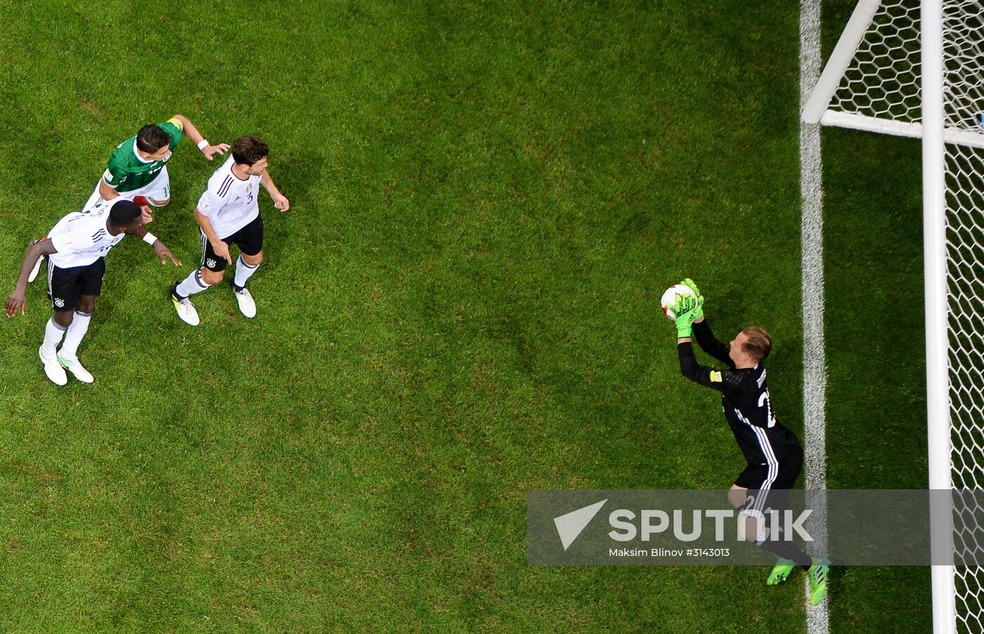 Football. 2017 FIFA Confederations Cup. Germany vs. Mexico