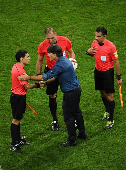 Football. 2017 FIFA Confederations Cup. Germany vs. Mexico