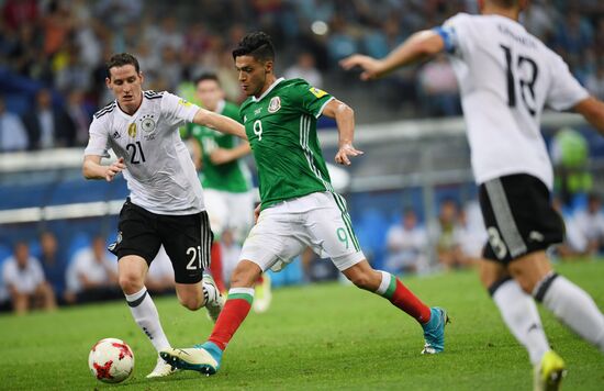 Football. 2017 FIFA Confederations Cup. Germany vs. Mexico