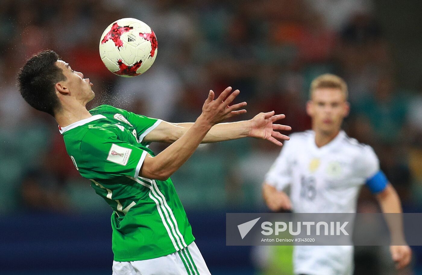 Football. 2017 FIFA Confederations Cup. Germany vs. Mexico