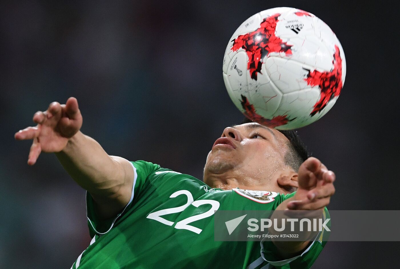 Football. 2017 FIFA Confederations Cup. Germany vs. Mexico