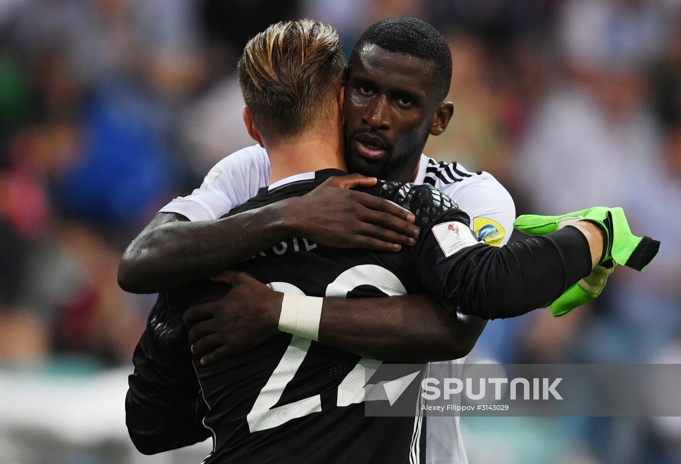 Football. 2017 FIFA Confederations Cup. Germany vs. Mexico