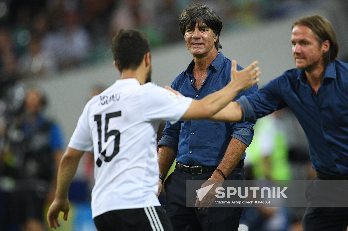Football. 2017 FIFA Confederations Cup. Germany vs. Mexico