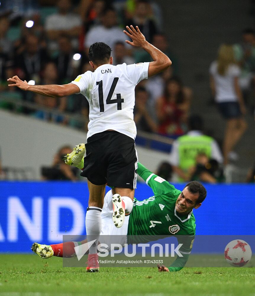 Football. 2017 FIFA Confederations Cup. Germany vs. Mexico