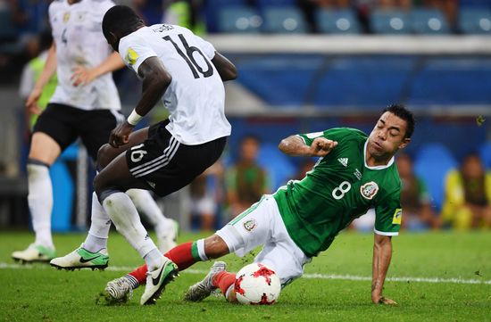 Football. 2017 FIFA Confederations Cup. Germany vs. Mexico