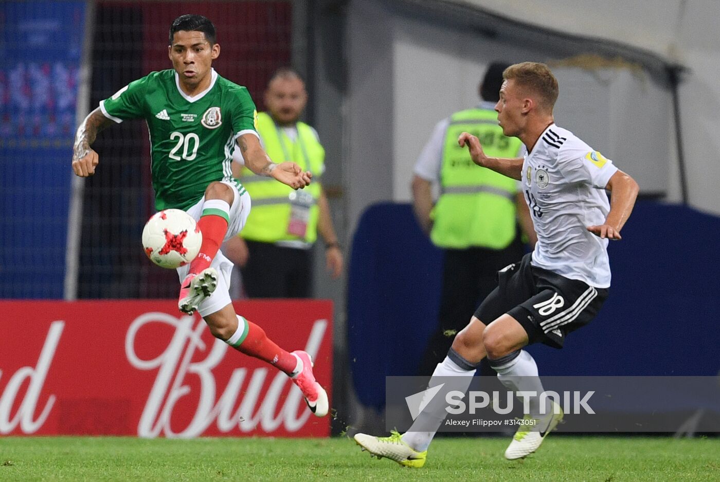 Football. 2017 FIFA Confederations Cup. Germany vs. Mexico
