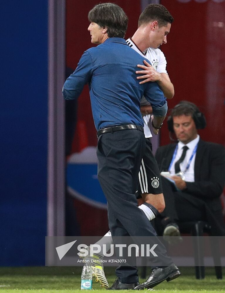 Football. 2017 FIFA Confederations Cup. Germany vs. Mexico