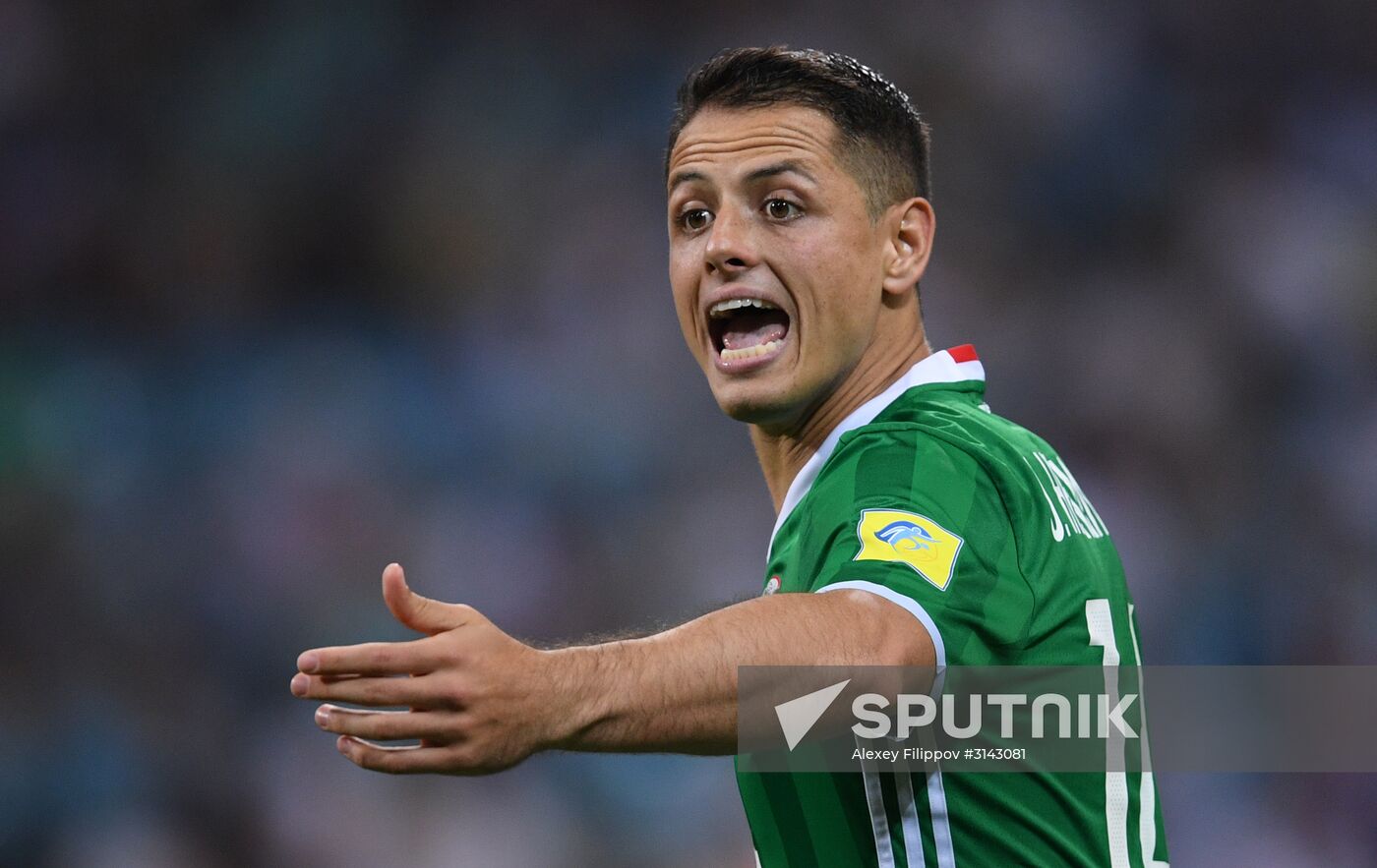 Football. 2017 FIFA Confederations Cup. Germany vs. Mexico