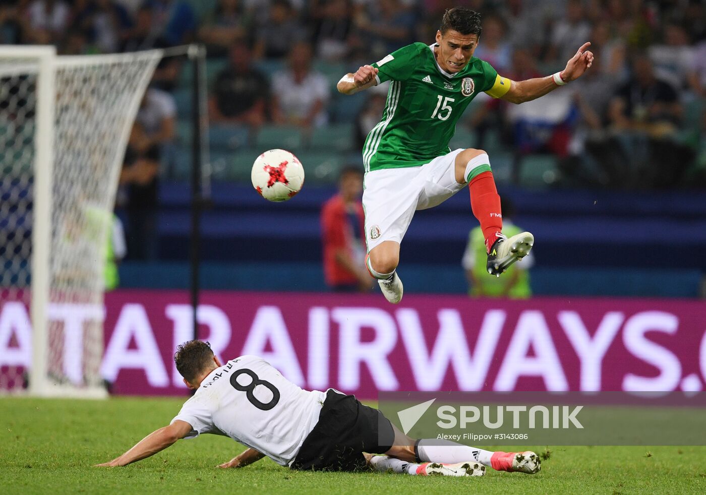 Football. 2017 FIFA Confederations Cup. Germany vs. Mexico