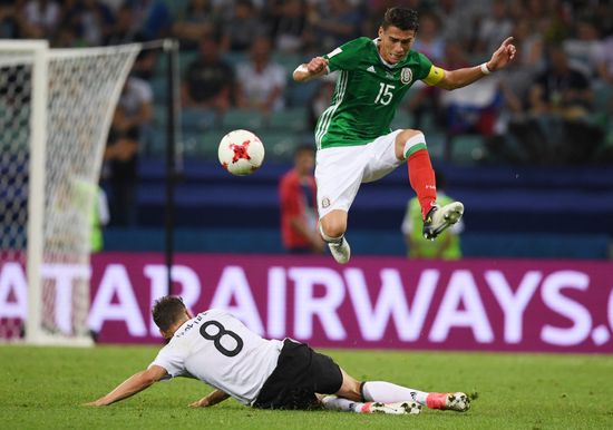 Football. 2017 FIFA Confederations Cup. Germany vs. Mexico