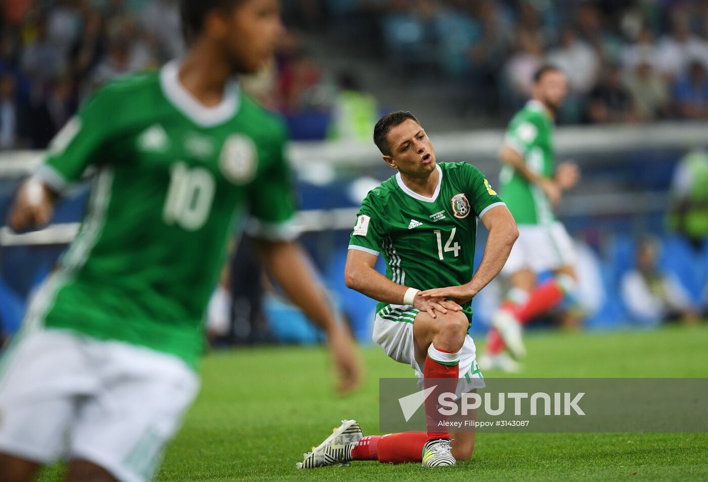 Football. 2017 FIFA Confederations Cup. Germany vs. Mexico