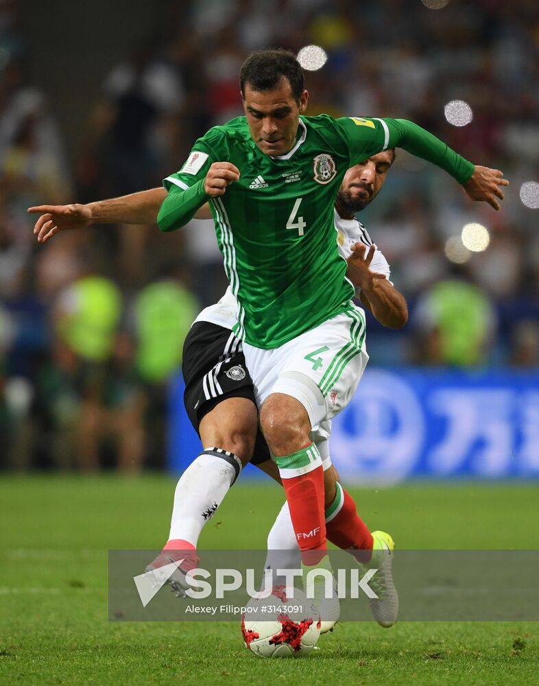 Football. 2017 FIFA Confederations Cup. Germany vs. Mexico