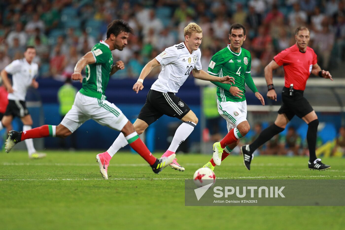 Football. 2017 FIFA Confederations Cup. Germany vs. Mexico