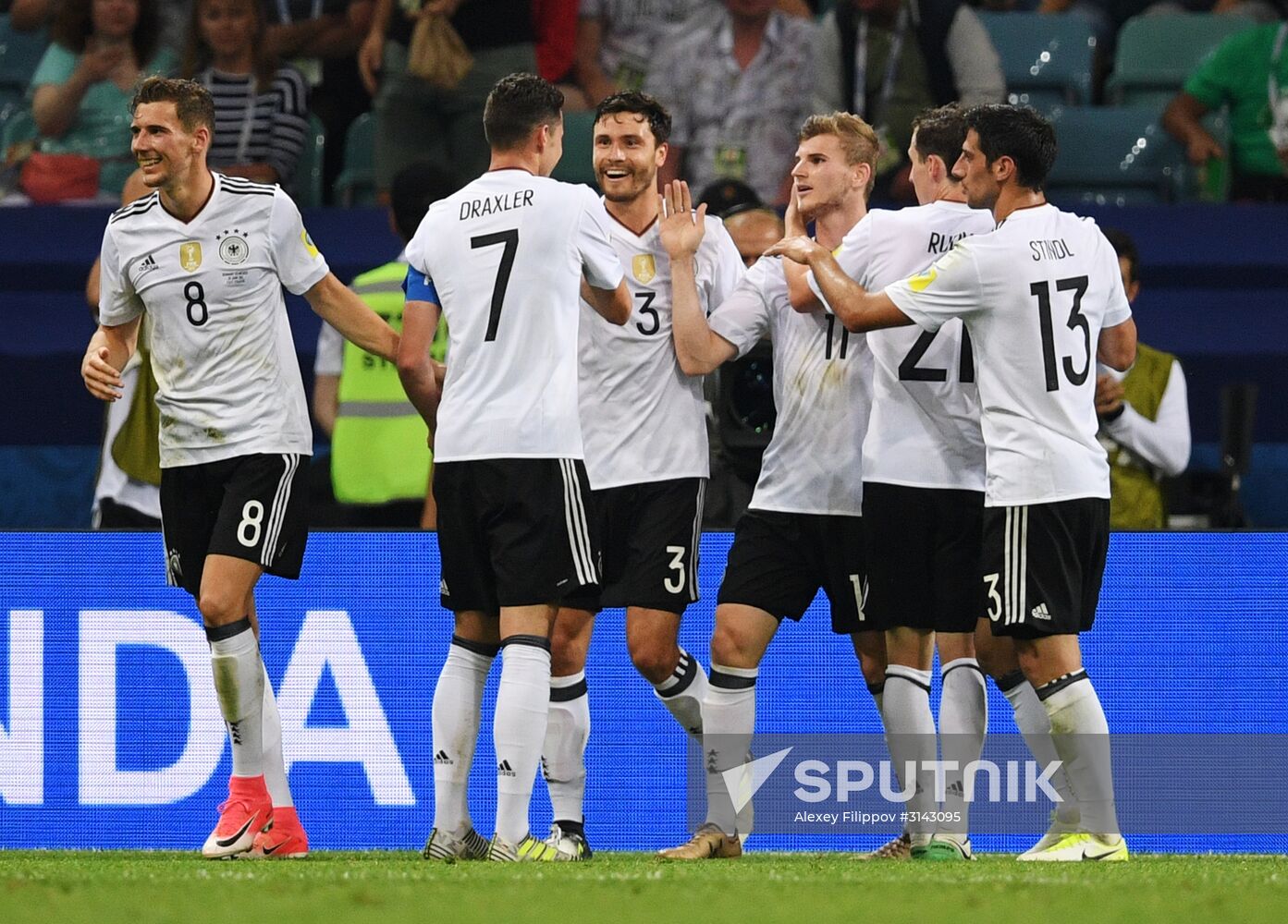 Football. 2017 FIFA Confederations Cup. Germany vs. Mexico