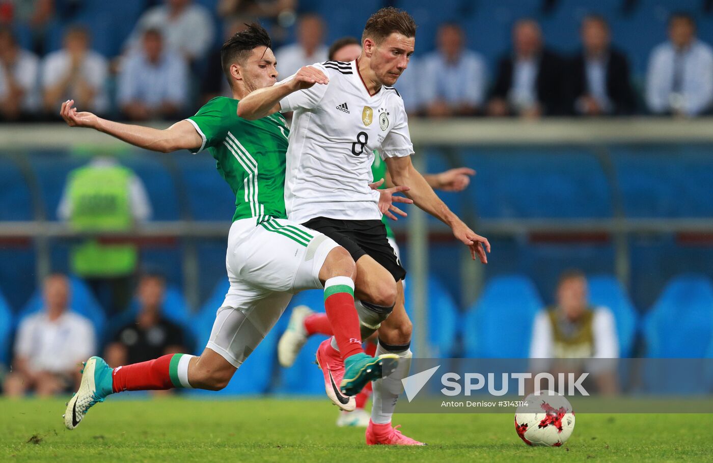 Football. 2017 FIFA Confederations Cup. Germany vs. Mexico